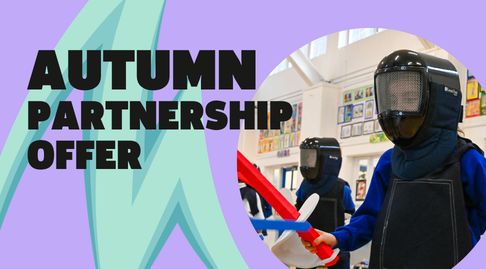 One-Year Partnership Offer and 24 FREE Foam Swords: our Back to School Offer!